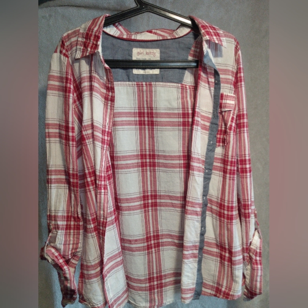 Plaid Button Down Shirt